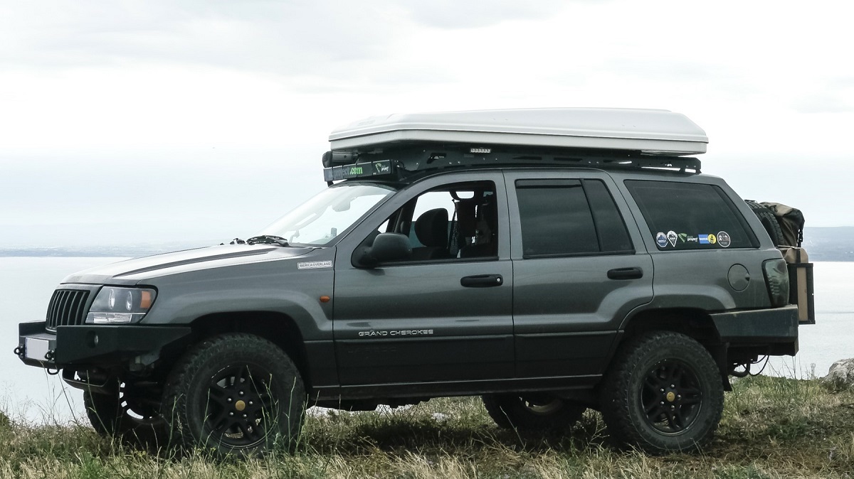 Portapacchi AcayX per Jeep Grand Cherokee WJ e WG