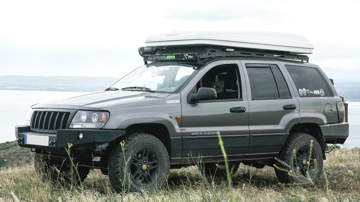 Portapacchi AcayX per Jeep Grand Cherokee WJ e WG
